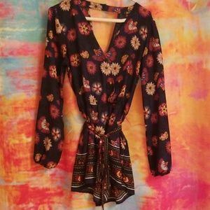 Adorable long sleeved romper